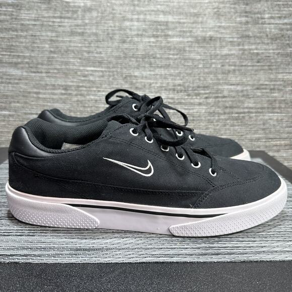 Nike GTS 97 Black Retro Canvas Casual Running Shoes DA1446-001 Mens Size 10 - Picture 6 of 14